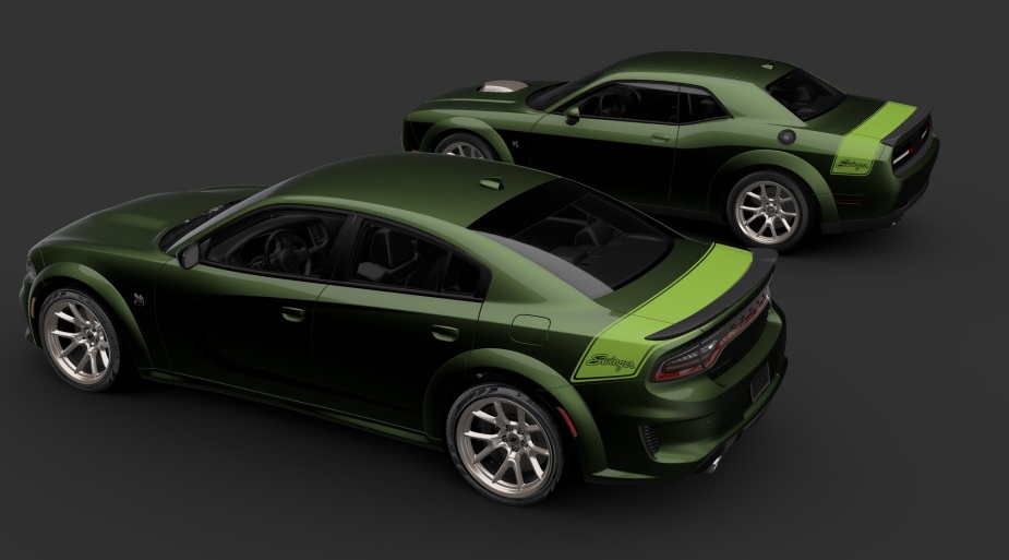 The Dodge Challenger and the Charger Swinger are two of the Last Call models before the cars stopped.