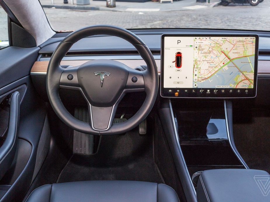2022 Tesla Model 3 indoor