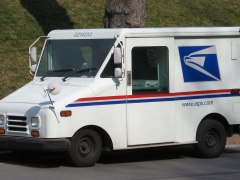 Grumman LLV is a premium USPS mail truck