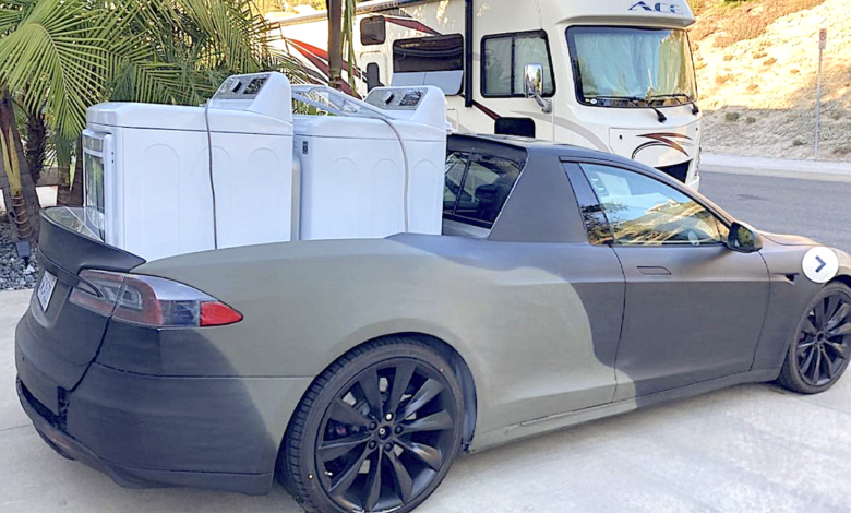 Can’t Wait For Cybertruck? Make a Tesla Truck From a Model S Instead