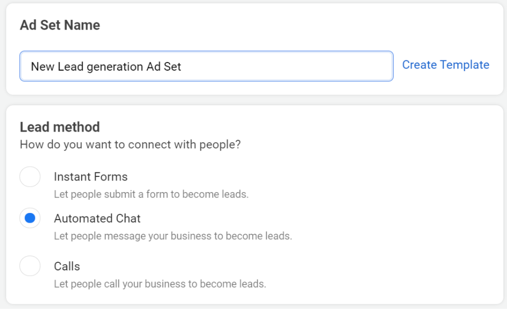 How to Create an Effective Lead Generation Chat Campaign Step 2