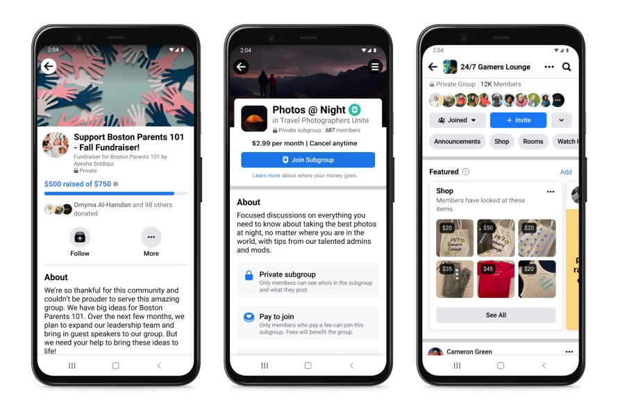 Facebook is rolling out the new features