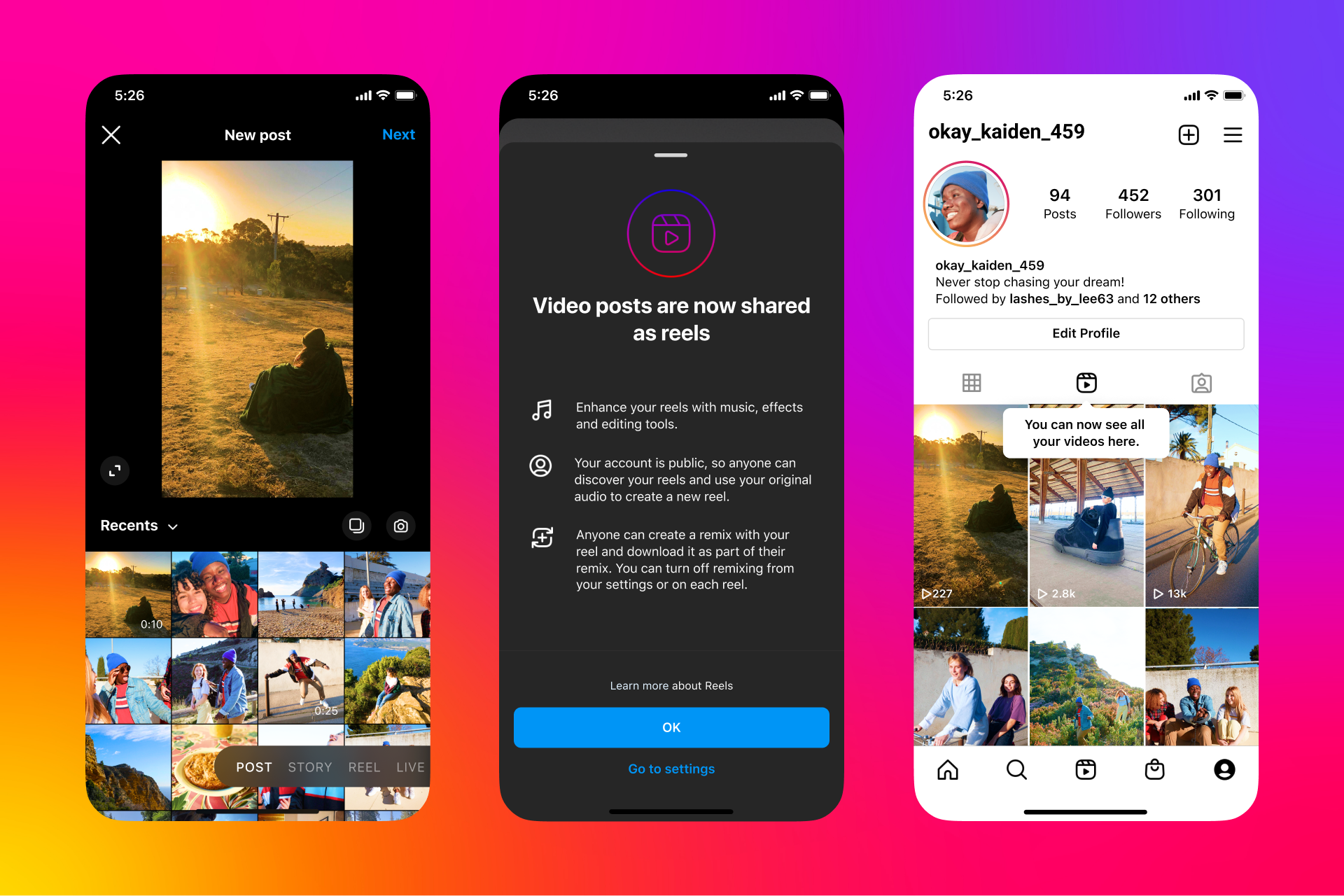 New Instagram Reels features include templates, enhancements & # 038;  more