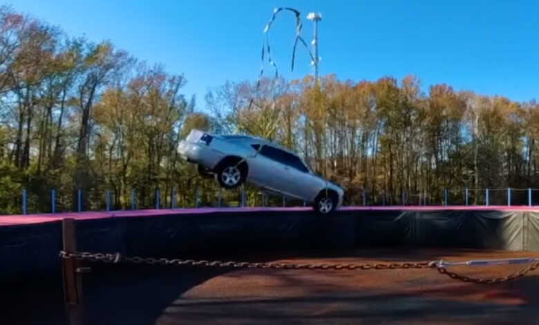 Watch Helicopter Drop Car 500 Feet Into Orbeez Pool: Does It Survive? — MrBeast Viral Video!