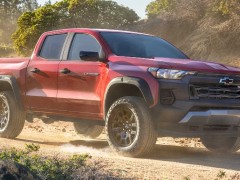 The 2023 Chevy Colorado slider is installed on the Silverado engine in every trim level