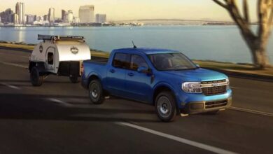 2023 Ford Maverick Hybrid towing capacity