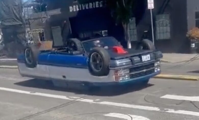 Watch: Upside-Down Chevy Truck Breaks the Internet — Viral Video!