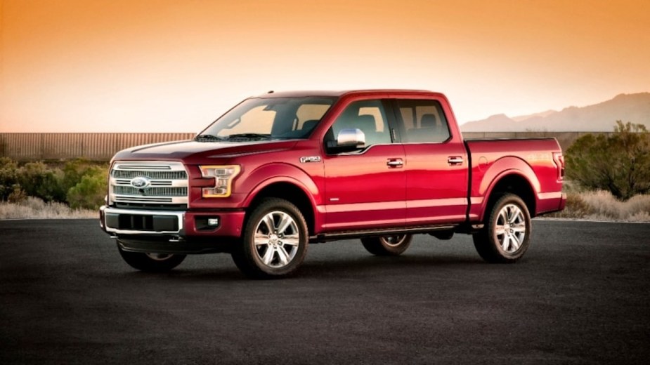 2015 Ford F-150, it's a MotorTrend Recommended Used Truck. 