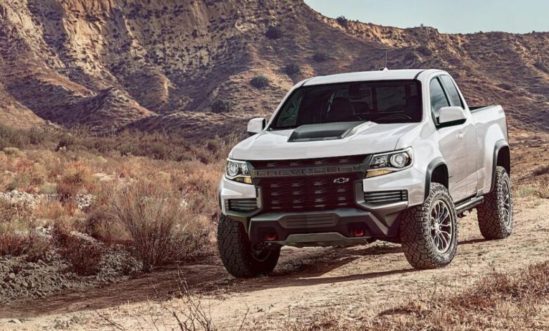 A 2022 Chevy Colorado is one of the pickup trucks that American