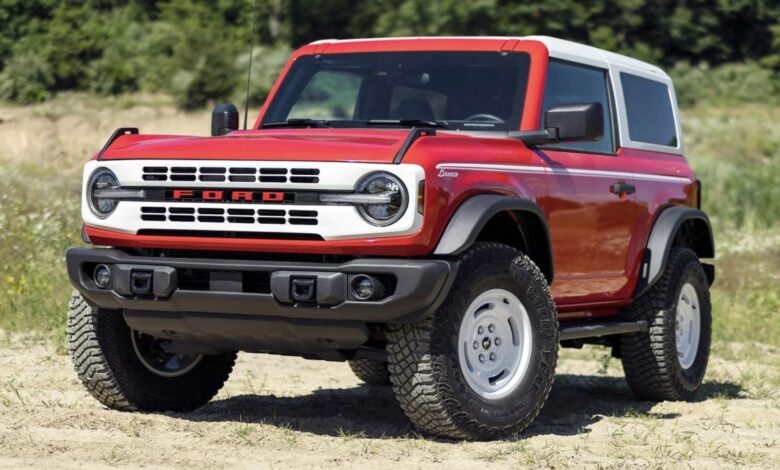 2023 Ford Bronco orders