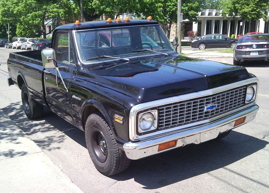 The Chevy C20 may be a lighter truck than the recent options, but it lacks safety features.