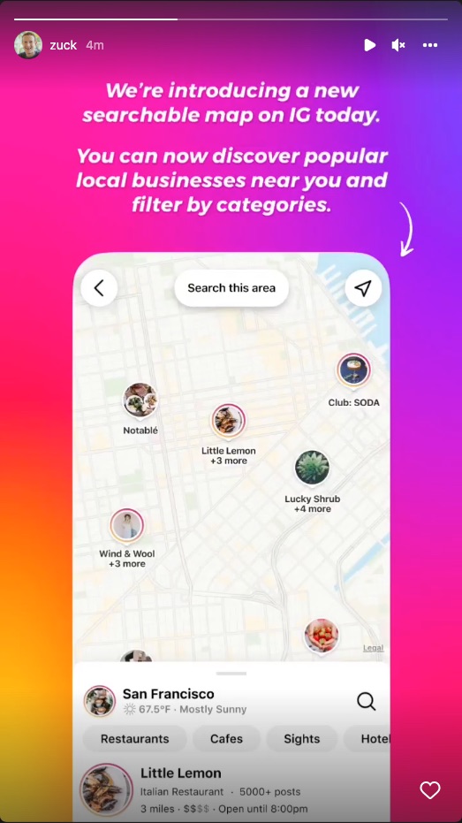 Instagram makes it easier to discover local businesses