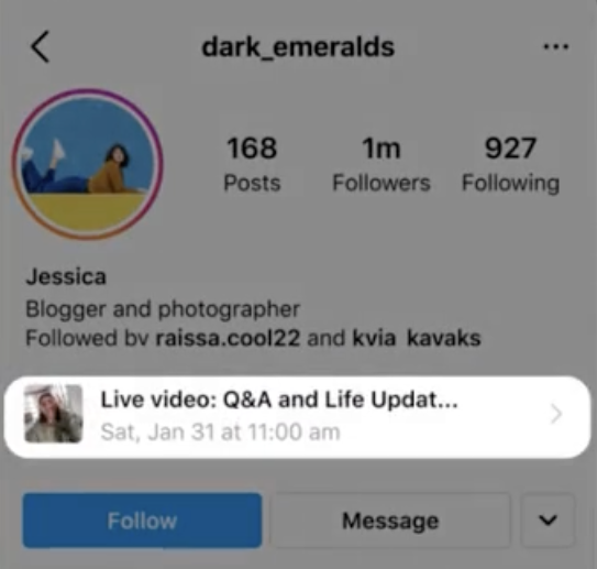 Instagram rolls out live video updates & # 038;  modify