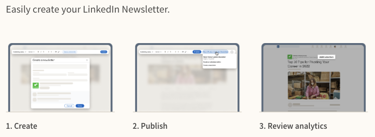 LinkedIn Pages can now post newsletters