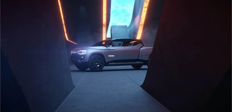 The Ram Revolution is a preview of what the Ram Ford F-150 Lightning Fighter will be like as an electric Ram Truck.