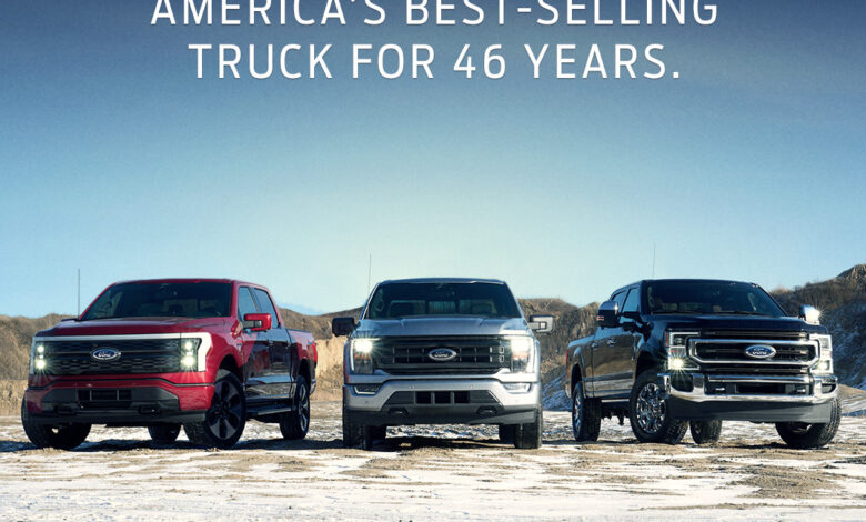 The Ford F-Series Is America’s Best-Selling Truck, With 1 Sold Every 49 Seconds