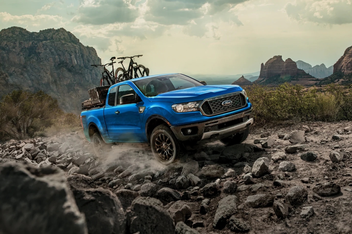 The 2022 Ford Ranger is a midsize truck with off-road capabilities, especially with the FX4 Off-Road Package.