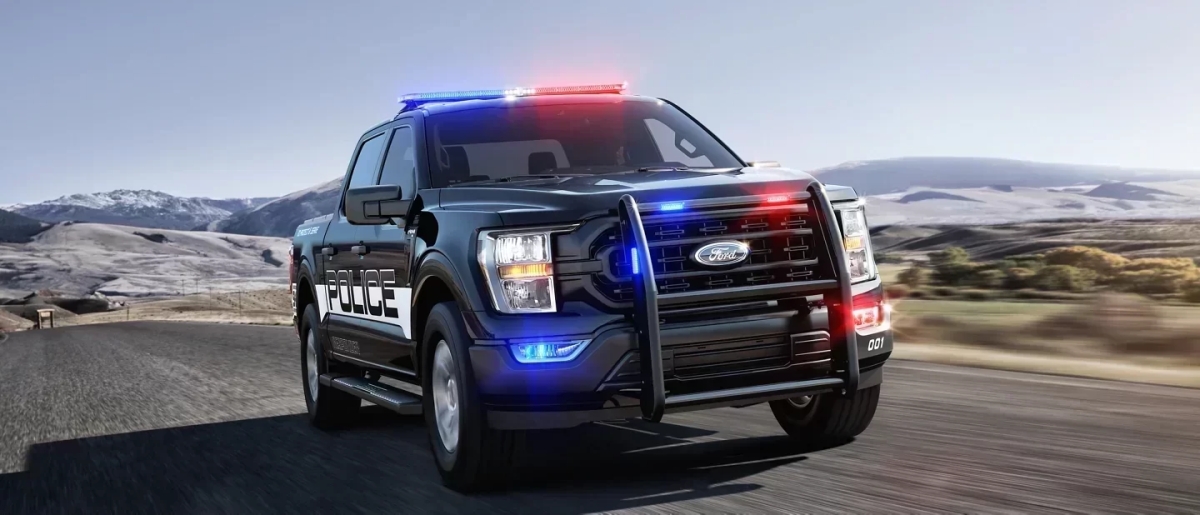 F-150 Police Truck is the fastest rear wheel drive police truck. 