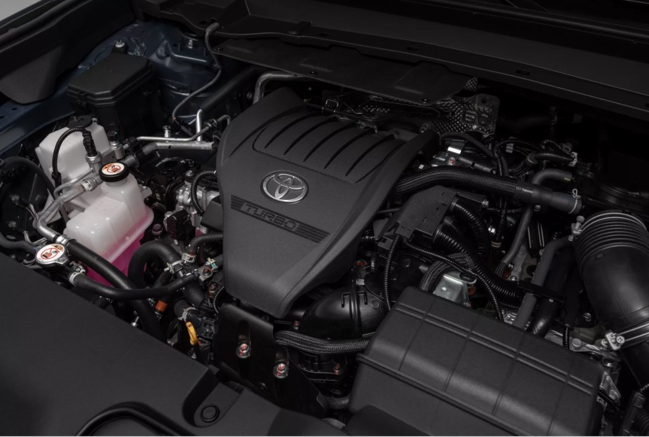 Toyota Grand Highlander engine from 2024