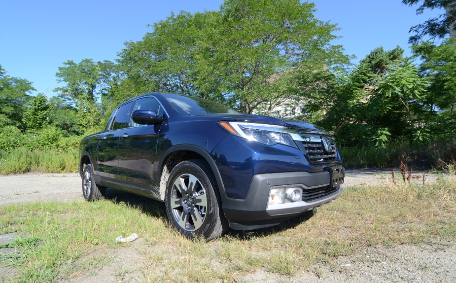 The 2019 Honda Ridgeline is in the field.  You can find this used truck for under $30,000.