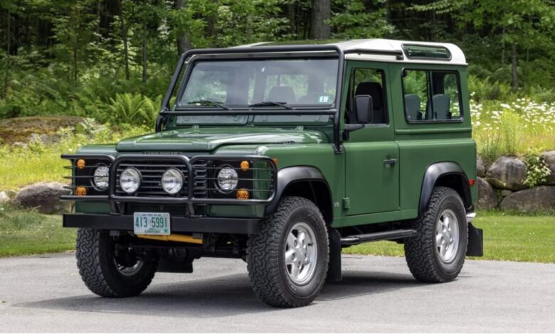 Land Rover Defender banned in the United States