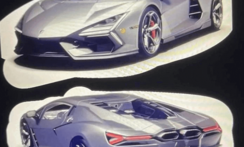 See the New Lamborghini Aventador Replacement Before You’re Supposed To