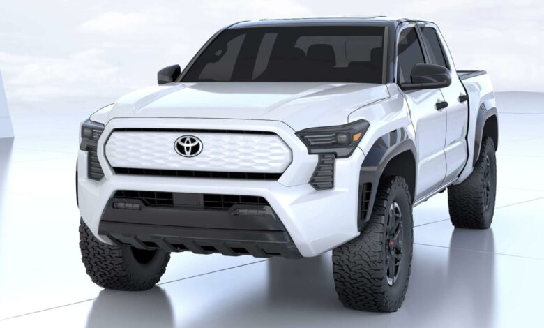 2025 Toyota Tacoma EV concept