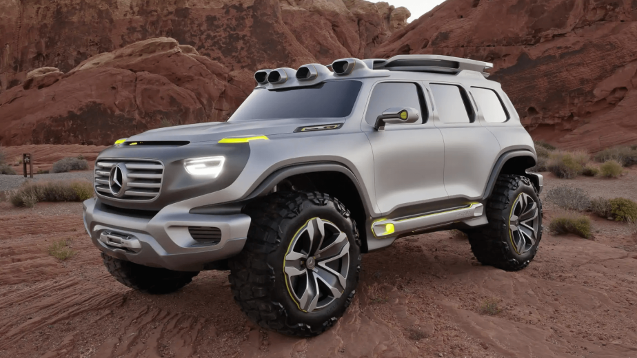 A crazy futuristic 2012 Mercedes G-Wagen concept called Ener-G-Force
