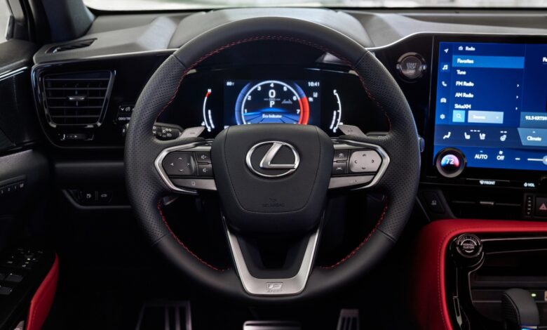 2023 Lexus NX 450h+ interior
