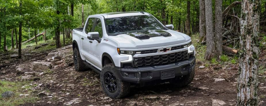 Chevrolet's full-size pickup truck, the Silverado 1500 ZR2 is an off-road pickup truck.
