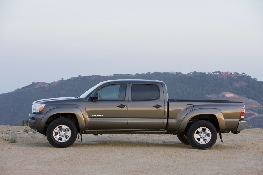 The best compact pickups from 2009 include the Toyota Tacoma shown here
