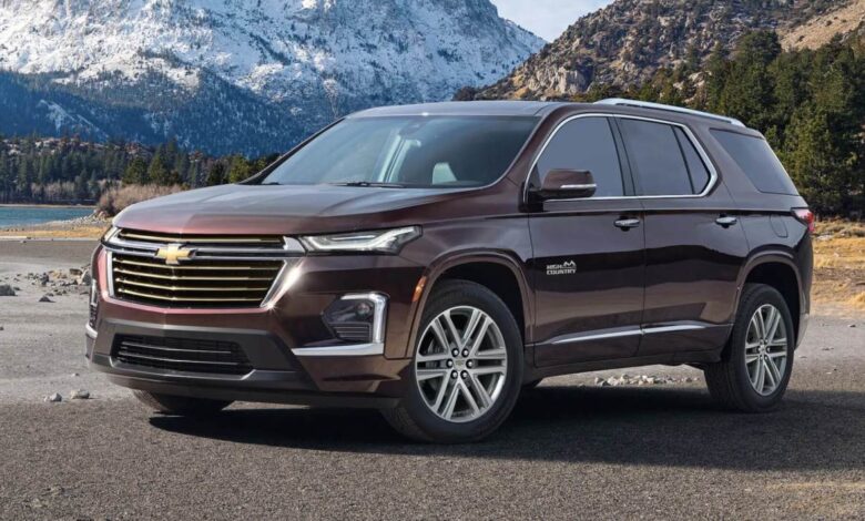 The Chevy Traverse is getting remodeled for 2024