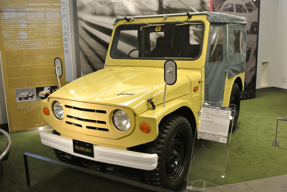 First generation Suzuki Jimny LJ10 at the Suzuki Museum