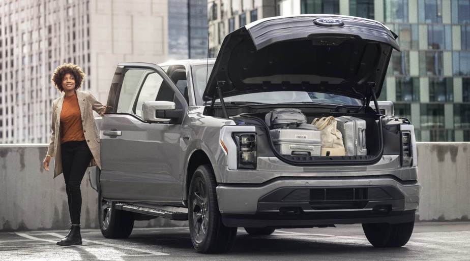 2023 Ford F-150 Lightning pulled at 10