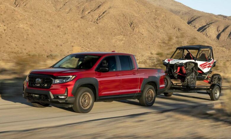 The new Honda Ridgeline TrailSport could have off-roading upgrades