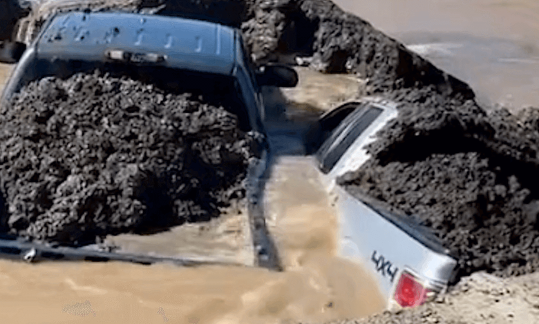 Watch: ‘Chevy to the Levee’ Taken Too Far as CA Farmers Use Trucks to Stop Flooding