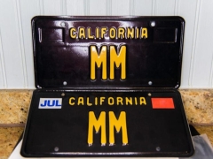 The rare 'MM' license plate cost $24.5 million