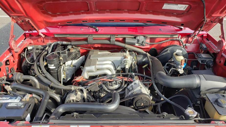 1993-1996 Ford F-150 Lightning powered by SVT that wasn't supercharged.